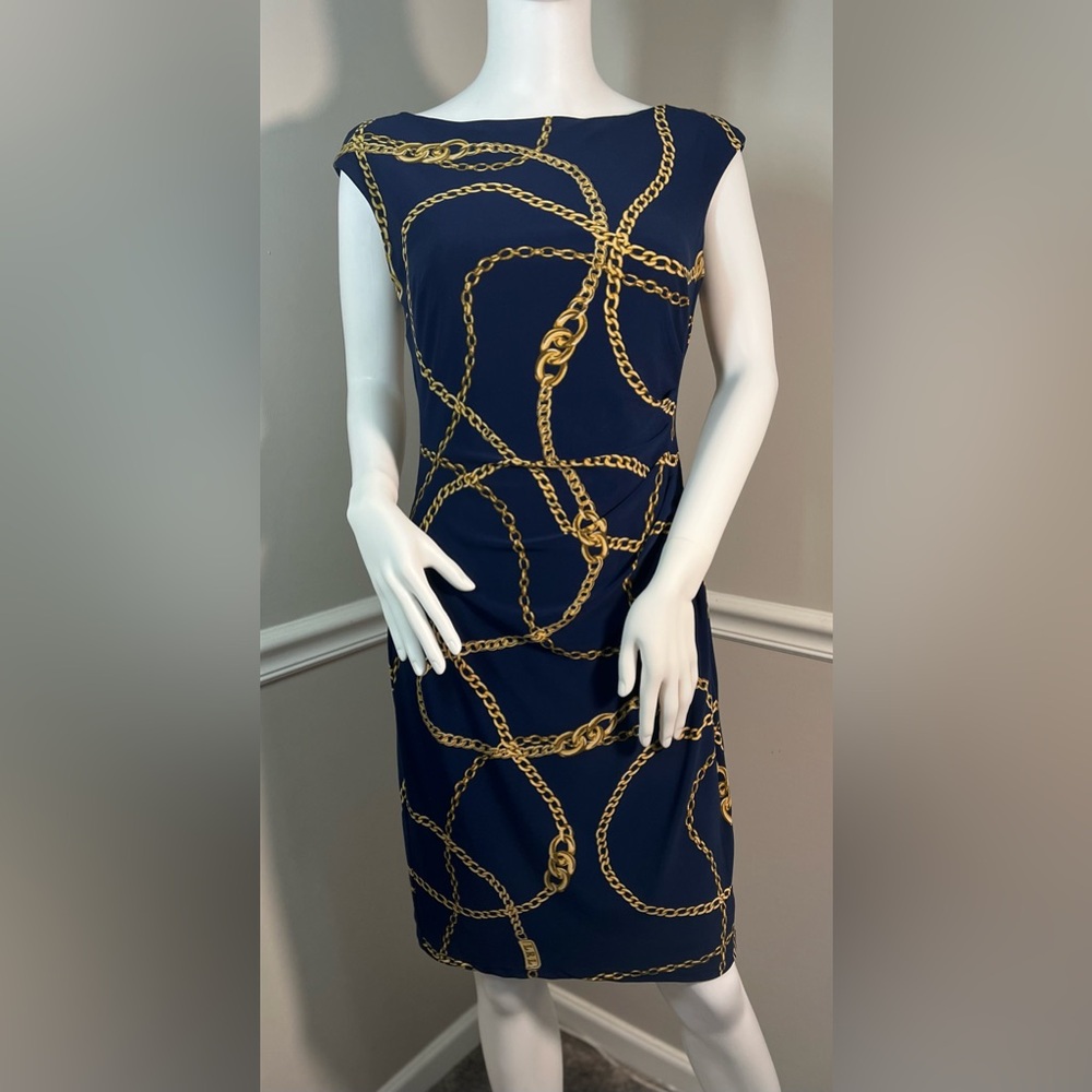 Lauren Ralph Lauren Sheath Dress Size 6
